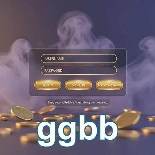 Login rápido e seguro no ggbb com campos para usuário e senha.