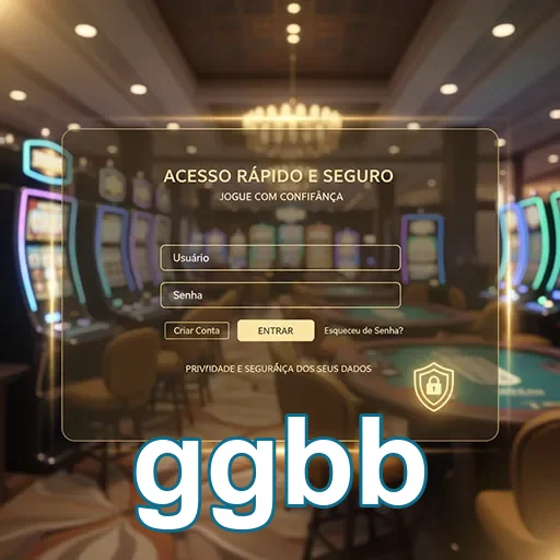 Tela de login do ggbb para acesso rápido e seguro.