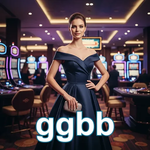 Jogadora elegante em cassino, representando ggbb e servicos VIP.