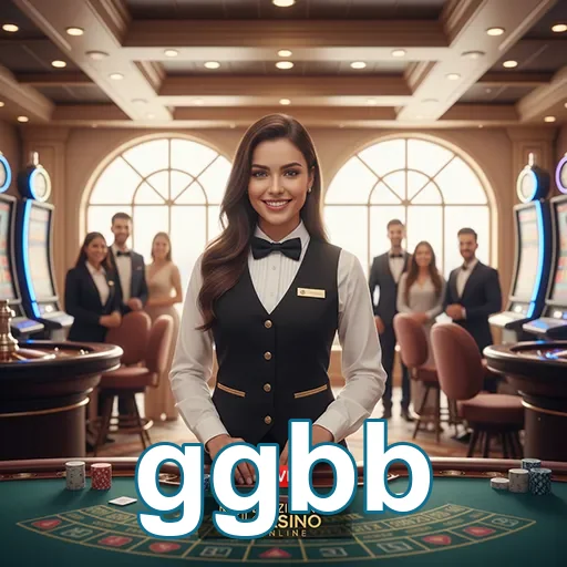 Modelo no ggbb em cassino ao vivo, pronta para atender jogadores.