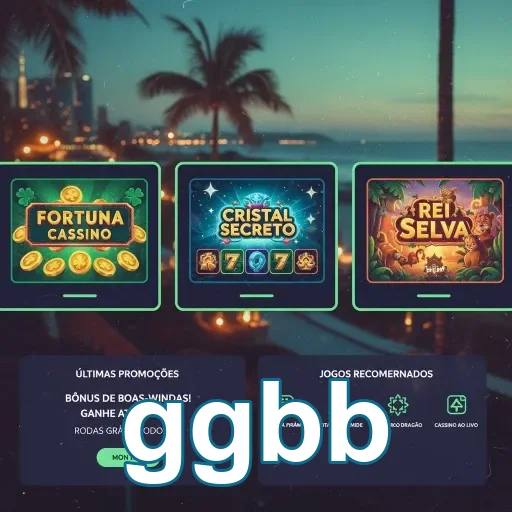 Interface do aplicativo ggbb mostrando jogos de slots VIP.