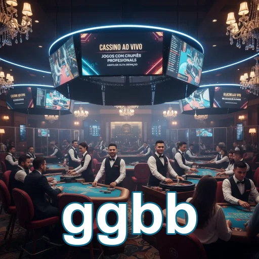Ambiente de cassino ao vivo no ggbb com crupiês profissionais.