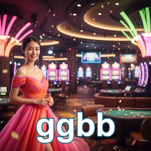Ambiente vibrante do cassino ggbb com jogos disponíveis.