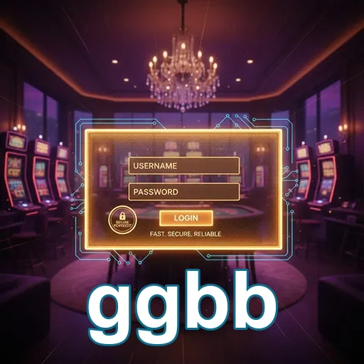 Tela de login do aplicativo ggbb para jogadores VIP.