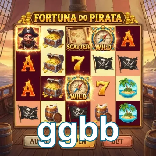 Tela do jogo Fortuna do Pirata da plataforma ggbb.