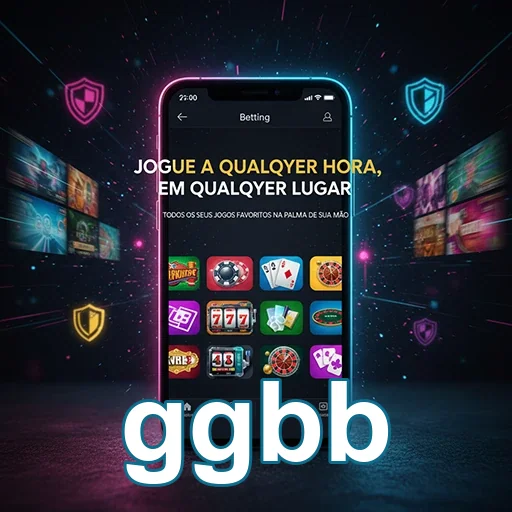 Interface móvel do ggbb para jogos VIP e slots.