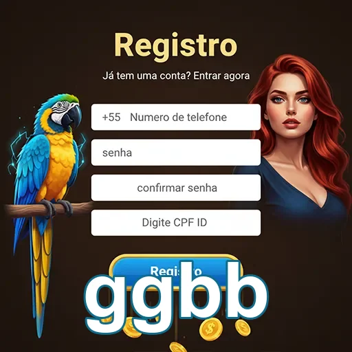 Tela de registro do ggbb com formulário e imagem atrativa.