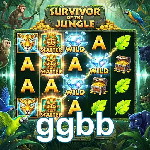 Jogo 'Survivor of the Jungle' na plataforma ggbb.